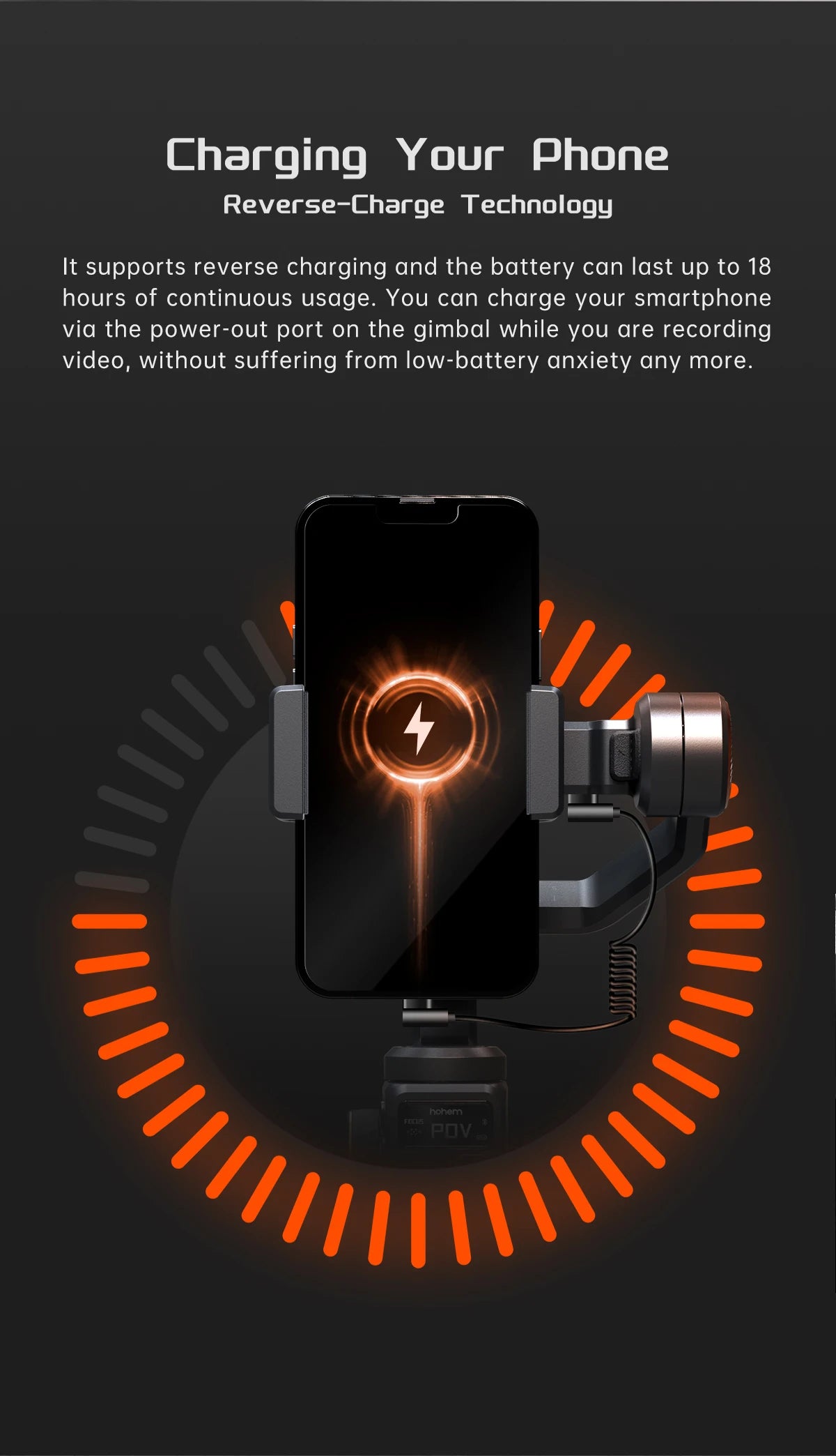 Hohem iSteady M6 Smartphone Gimbal Kit with AI Tracker