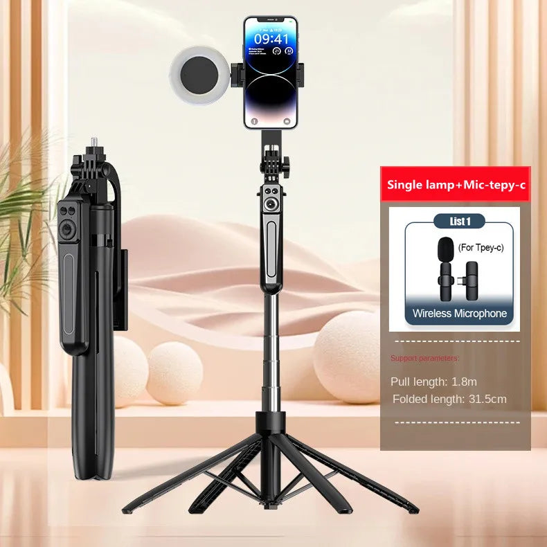 Cool Dier Smartphone Tripod Stand with Bluetooth Shutter