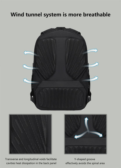 Water-Resistant 17–20-inch Laptop Travel Backpack