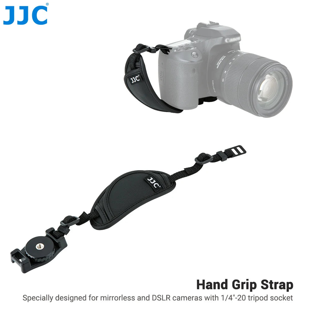 JJC Leather Camera Wrist Strap
