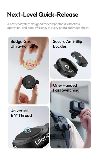 Ulanzi CK02 Backpack Clip Mount for DJI Osmo Pocket