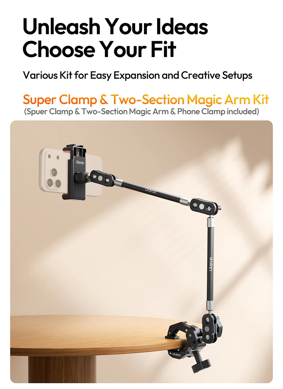 Ulanzi CO78 Super Clamp Magic Arm Kit