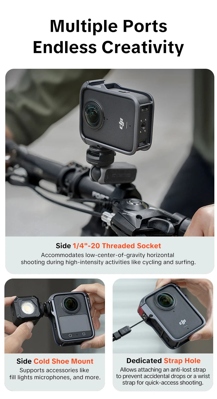 PGYTECH Camera Cage for DJI Osmo 360