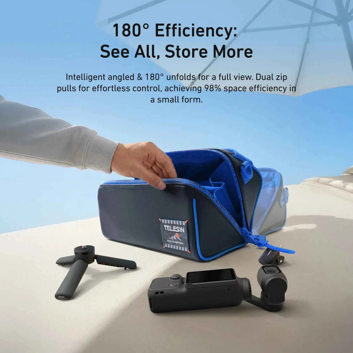 TELESIN Carrying Case for DJI Osmo Pocket 3 / 4