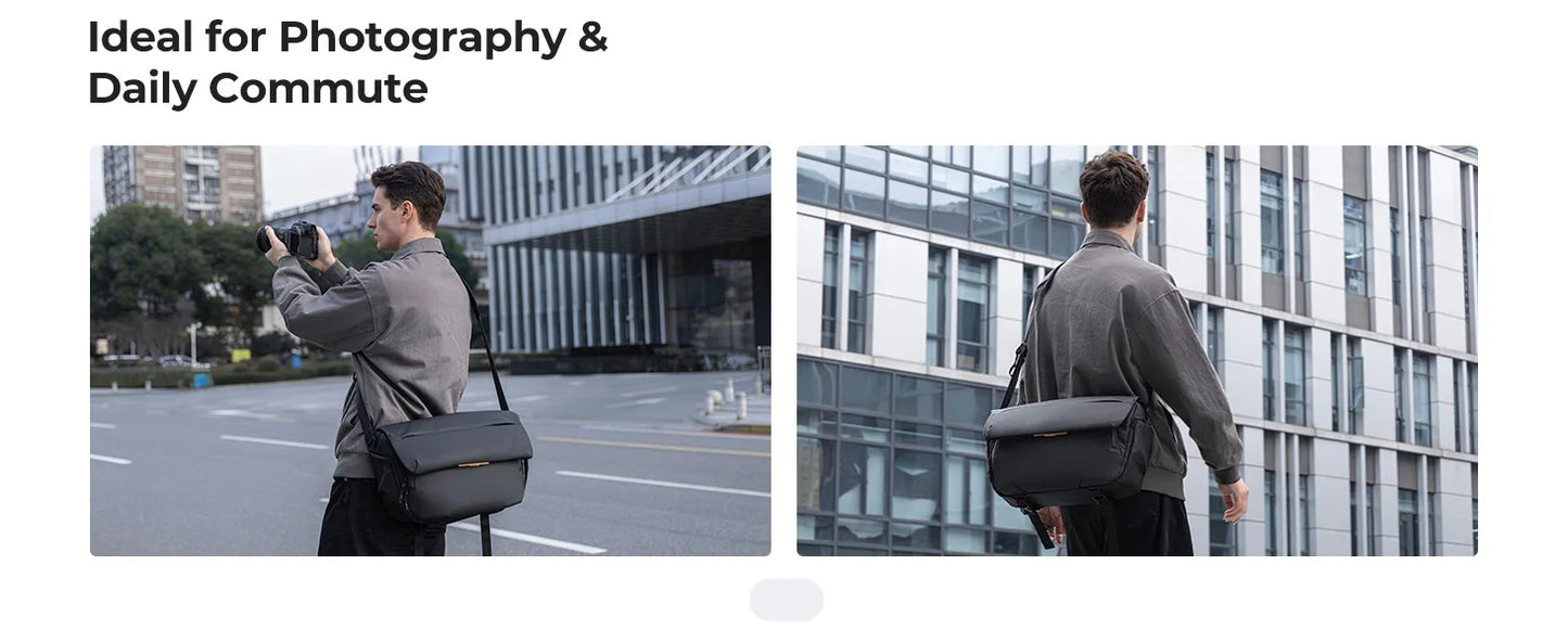 K&F Concept 15L Camera Sling Bag for DSLR & Mirrorless Cameras