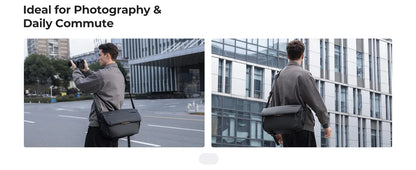K&F Concept 15L Camera Sling Bag for DSLR & Mirrorless Cameras