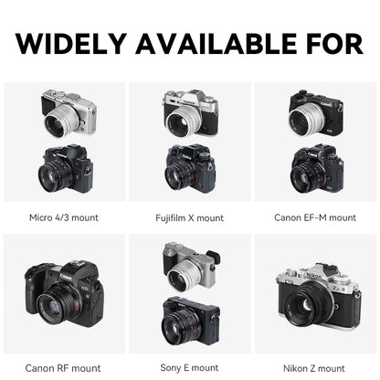 7artisans 35mm f/1.4 Mark II APS-C Manual Focus Lens