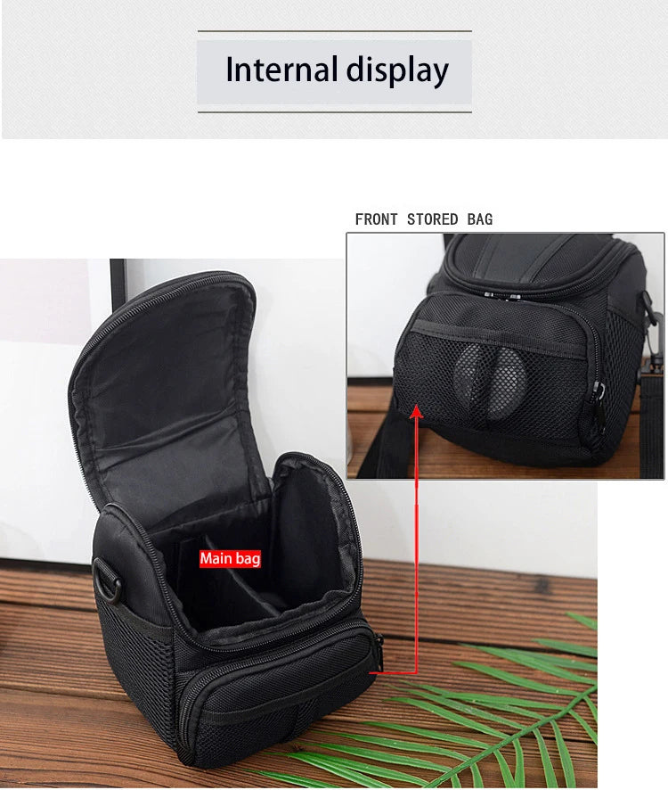 Compact DSLR Shoulder Camera Bag