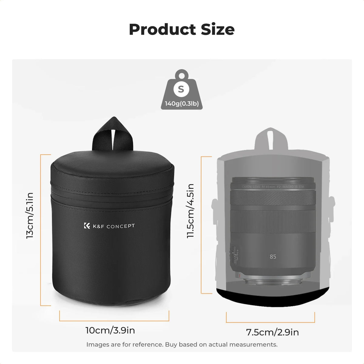 K&F Waterproof Lens Pouch Case