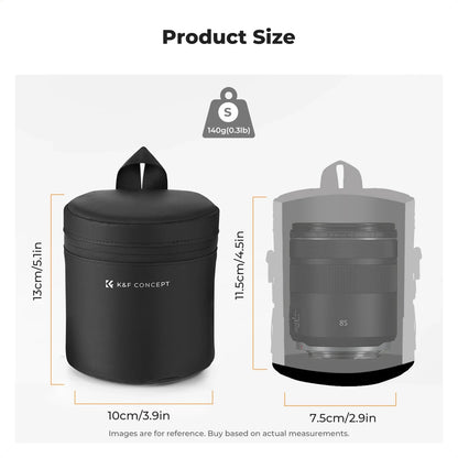 K&F Waterproof Lens Pouch Case