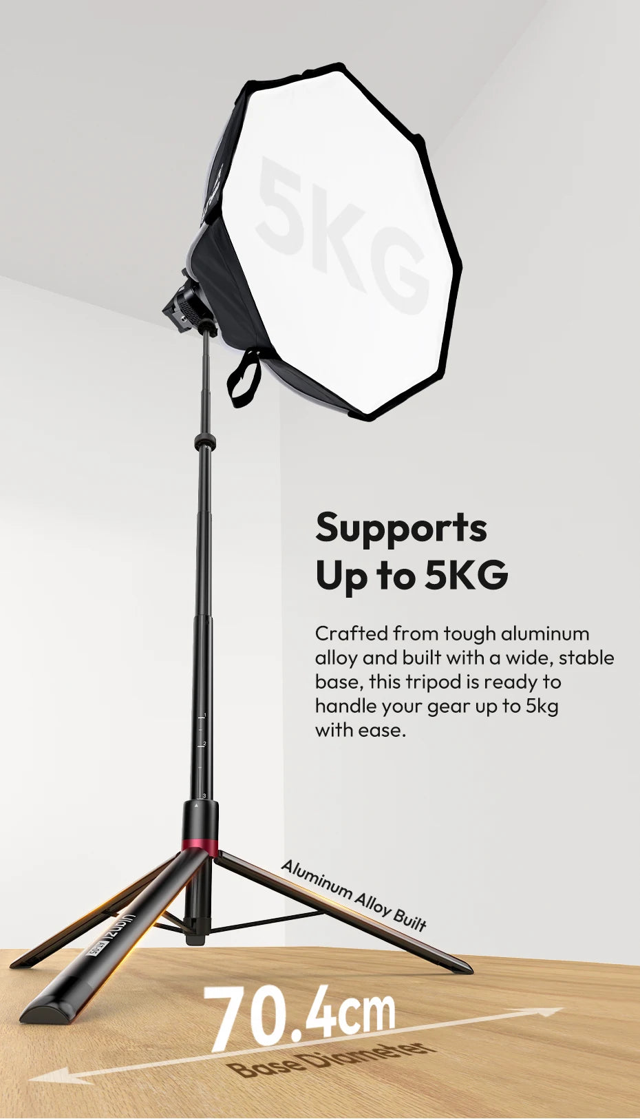 Ulanzi AT-05 2m Light Stand for COB Lights