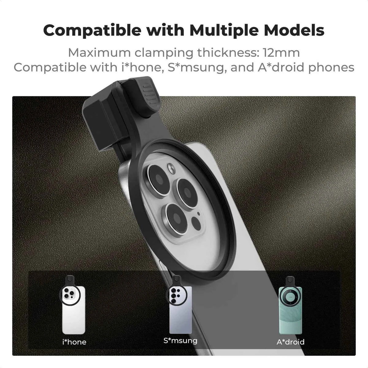 K&F Concept Clip-On Phone Lens Filter Kit