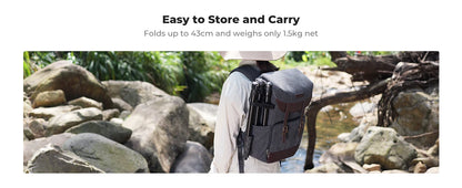 K&F O275A5 192cm Detachable Monopod Camera Tripod