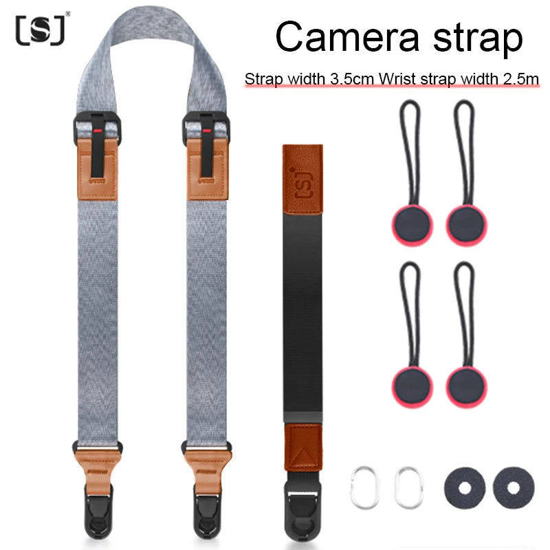 Adjustable Nylon Camera Neck and Shoulder Strap