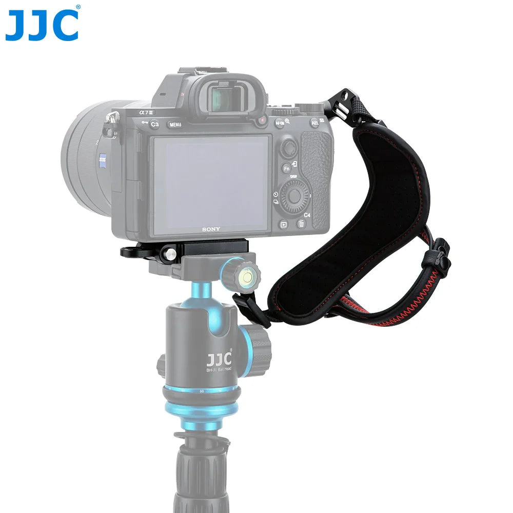 JJC Deluxe Mirrorless Camera Hand Grip Strap with Arca-Swiss Plate