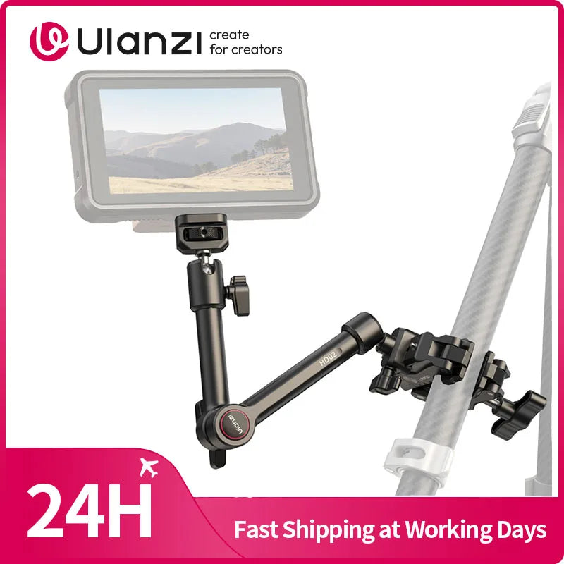 Ulanzi HD02 10-Inch Magic Arm Kit with Super Clamp