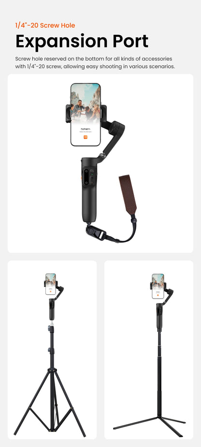 Hohem iSteady X3 SE Foldable Smartphone Gimbal