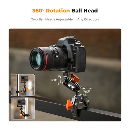 K&F Super Clamp & Magic Arm Mount