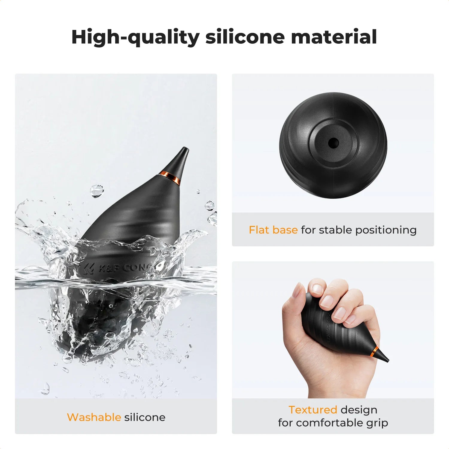 K&F Concept Mini Silicone Air Dust Blower