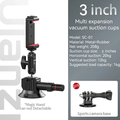 Ulanzi SC-02 Car Suction Cup Mount Kit - CameraHUB