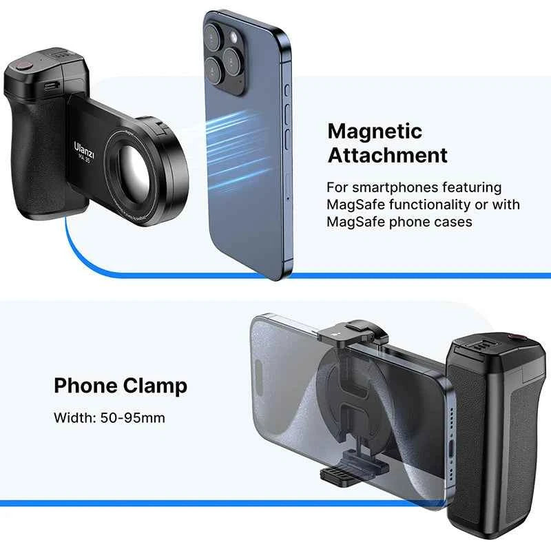 Ulanzi MA35 MagSafe Phone Camera Grip with Bluetooth Shutter