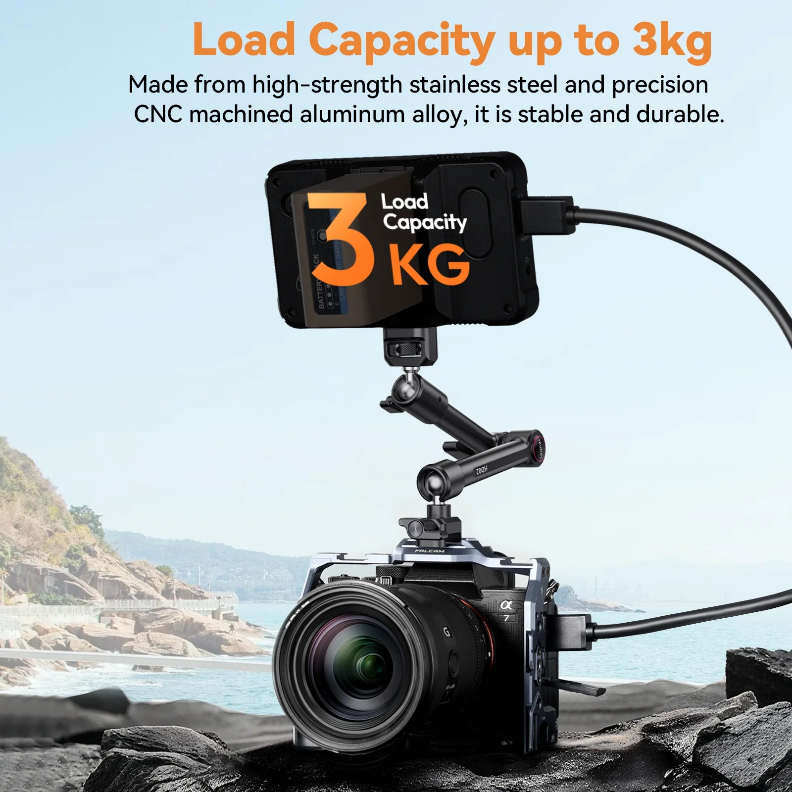 Ulanzi HD02 Super Clamp with 360° Mini Ball Head