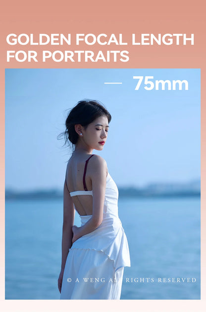 TTArtisan AF 75mm f/2 Full Frame Autofocus Lens