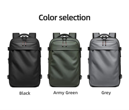 Vacuum Compression 17-Inch Laptop Travel Backpack