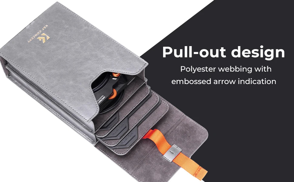 K&F Concept Square Filter Pouch for 100×100mm and 100×150mm Filters