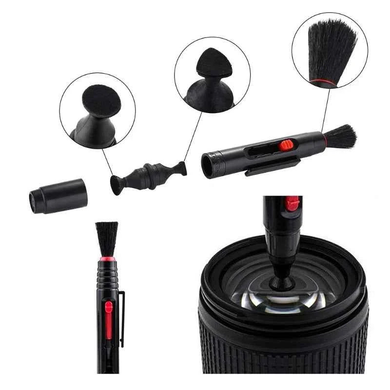 6-in-1 Professional Camera Cleaning Kit with Air Blower