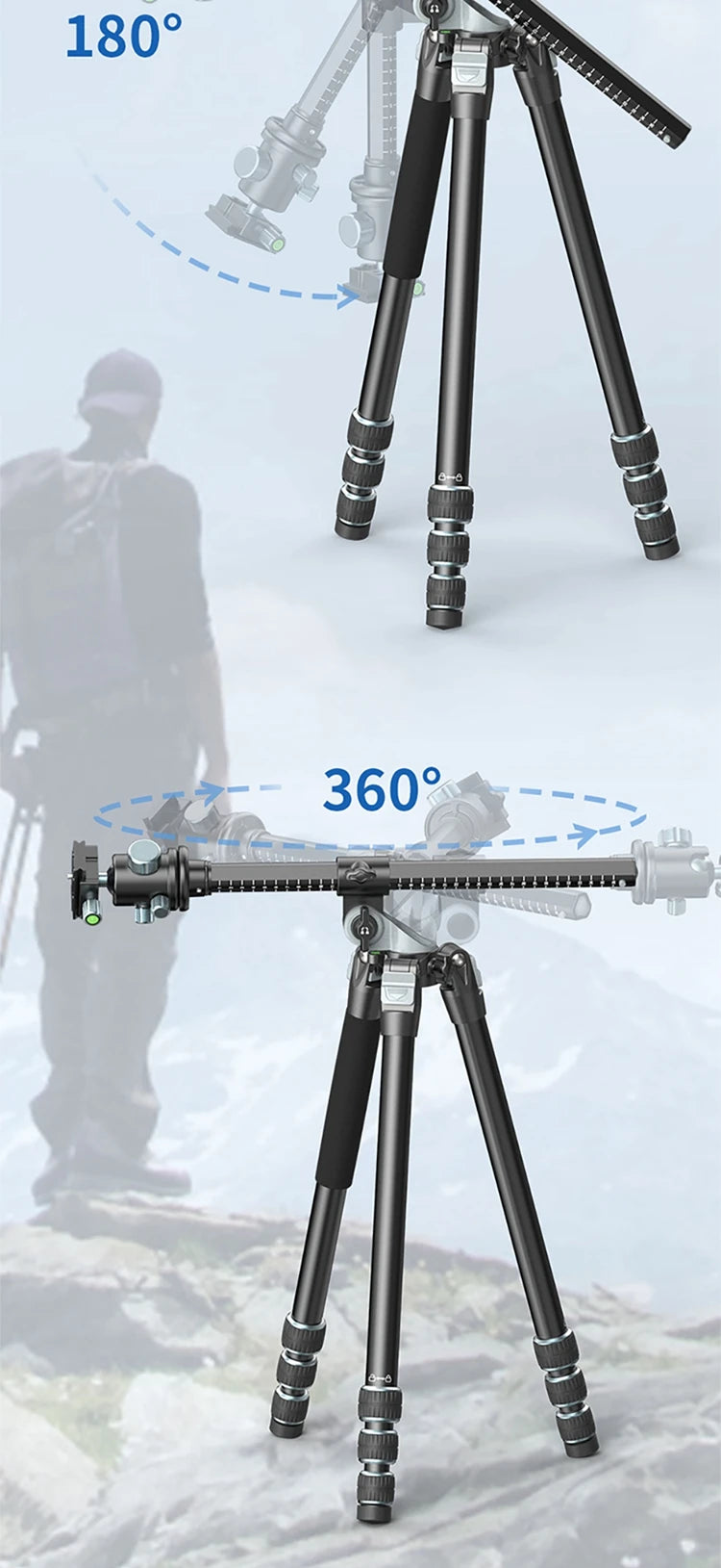 Ulanzi MT-59 Professional Overhead Camera Tripod