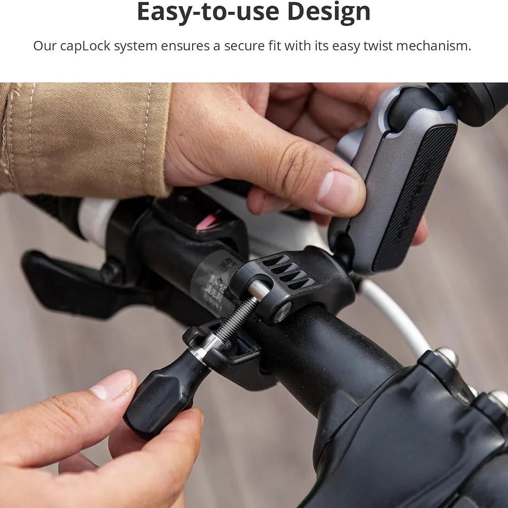 PGYTECH CapLock Bike & Motorcycle Handlebar Mount