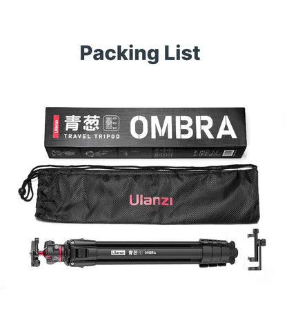 Ulanzi OMBRA YING 62.2-Inch Aluminium Travel Tripod