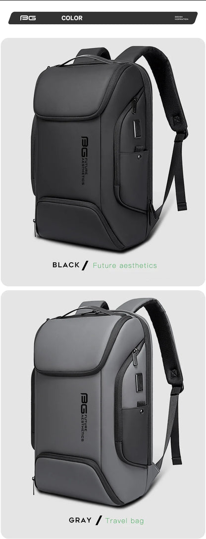 BANGE Business USB Charging 15.6-Inch Laptop Backpack