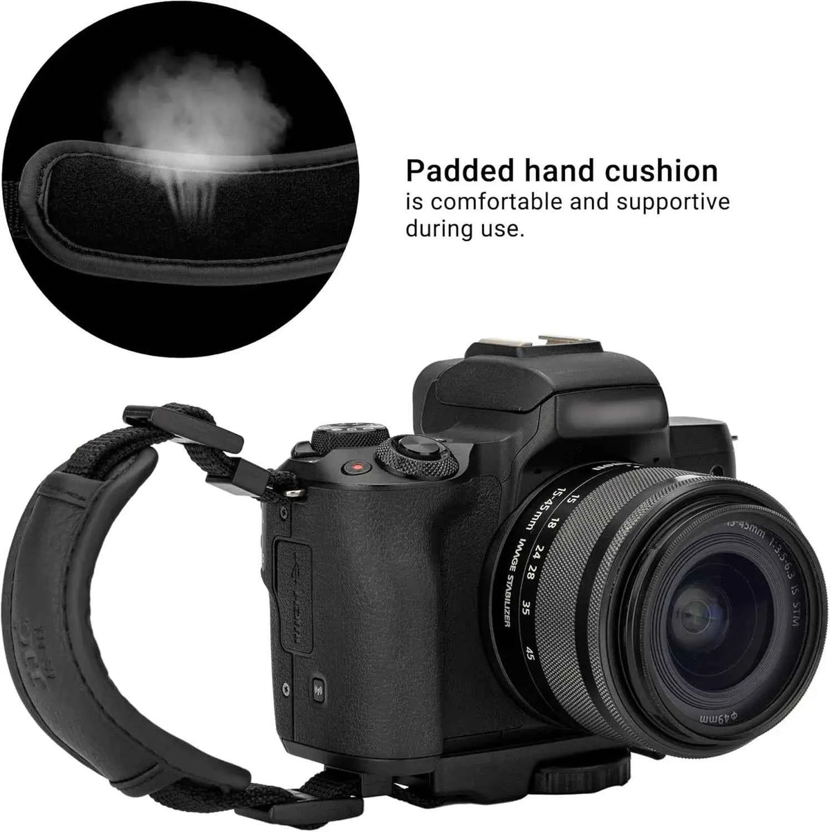 JJC Camera Hand Grip Strap for DSLR and Mirrorless Cameras