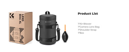 K&F Waterproof Lens Pouch Case