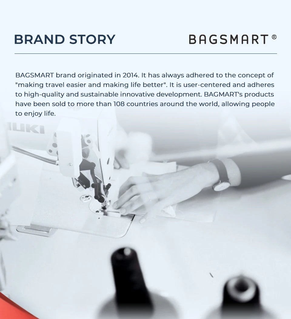 BAGSMART Rolling Camera Bag Backpack