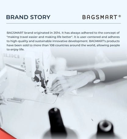 BAGSMART Rolling Camera Bag Backpack