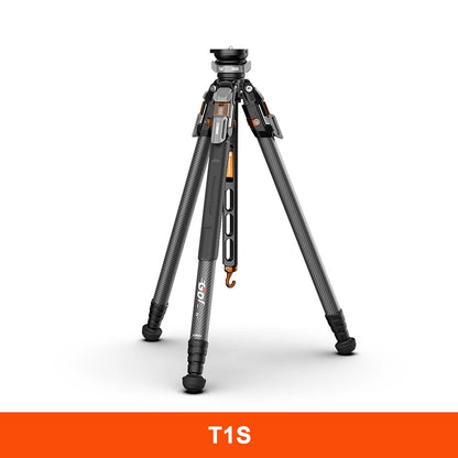 COMAN T1/T1S V5 Carbon Fibre Tripod with Video Head