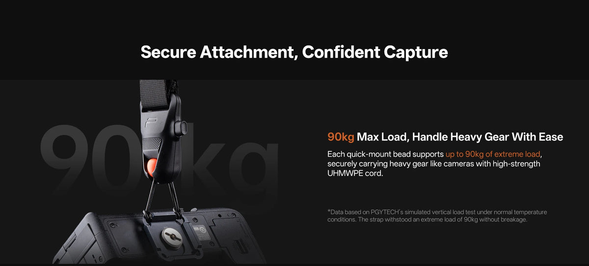 PGYTECH Camera Strap Master Quick Release Shoulder Strap