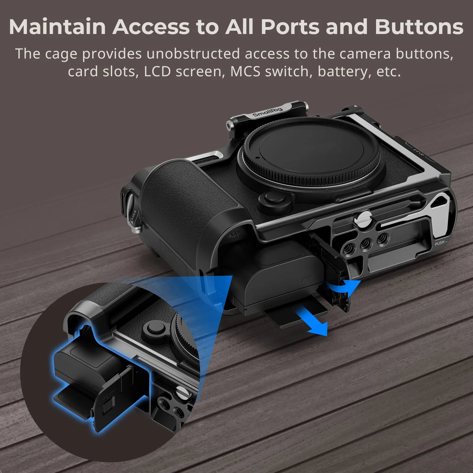 SmallRig 4515 Camera Cage for Panasonic Lumix S9