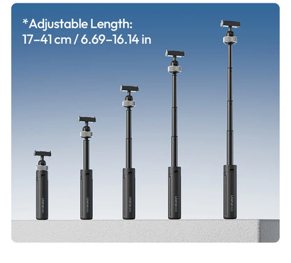 Ulanzi MT95 Mini Tripod & Selfie Stick for Action Cameras
