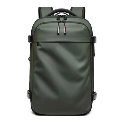 Men Travel Backpack 17 inch vacuum compression Laptop Backpack Extended Large Capacity school Backpack Hiking Business backpack