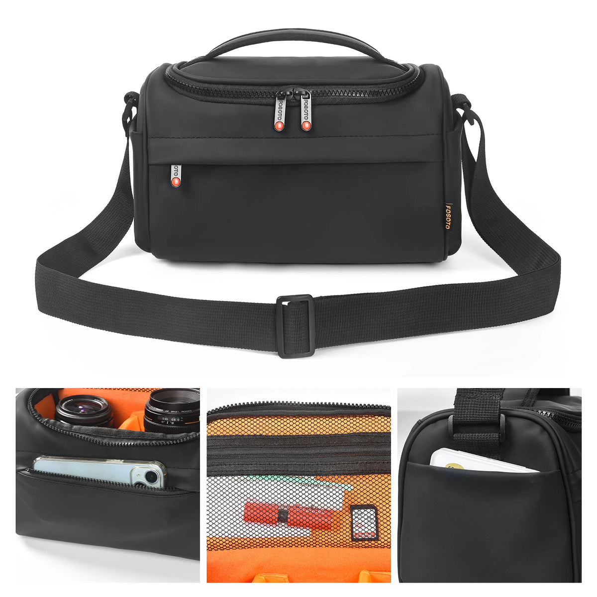 FOSOTO FT-B750 Waterproof DSLR Shoulder Bag