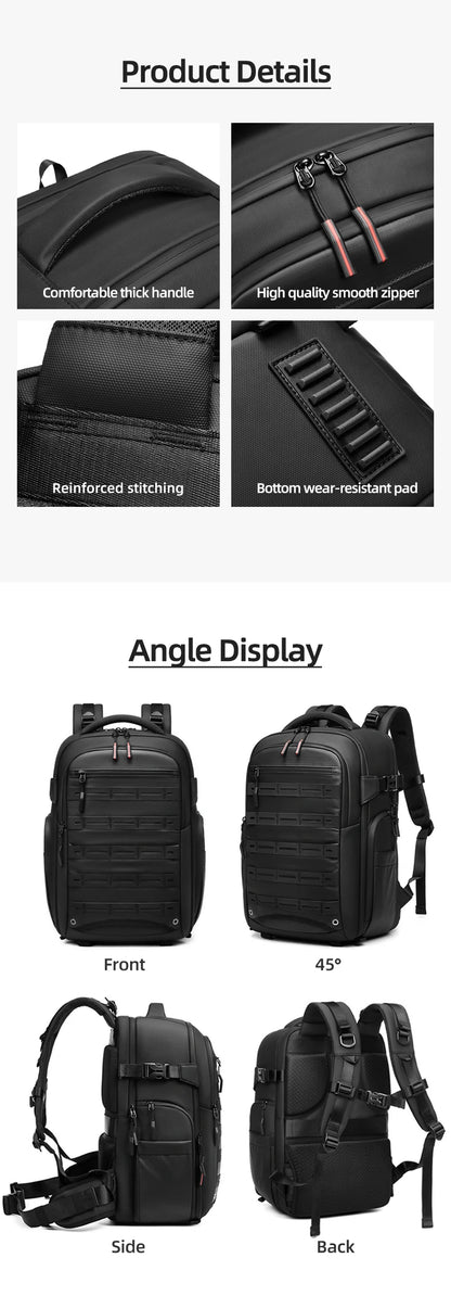 Professional Camera & Drone Backpack with 16-inch Laptop Compartment