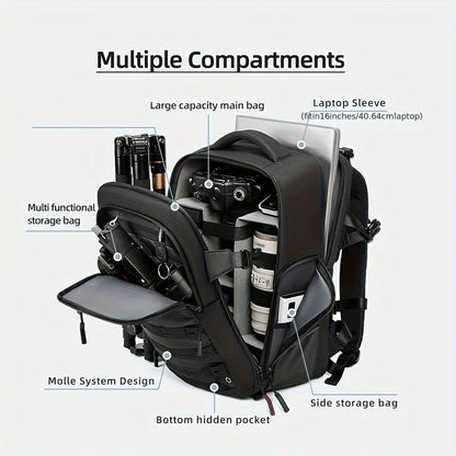 Large Drone Camera Backpack with TSA Lock