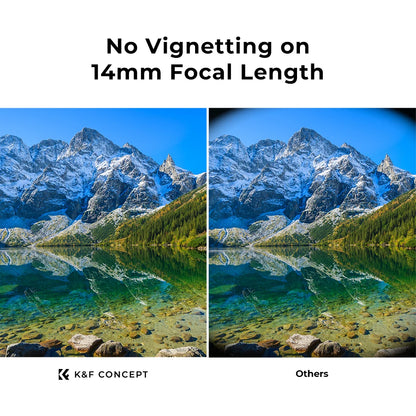 K&F Concept Ultra Slim CPL Lens Filter - Nano K CPL / 72mm