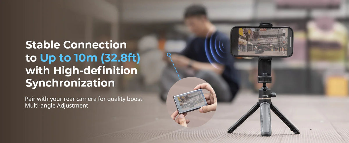 SmallRig 4851 Wireless Selfie Monitor for Smartphones