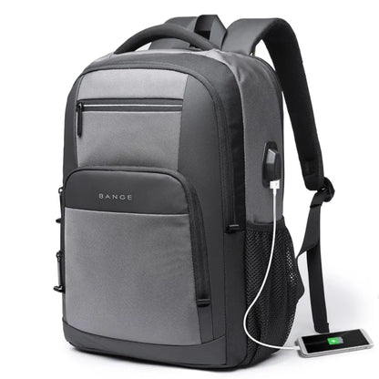 BANGE Lightweight 15.6-Inch USB Laptop Backpack