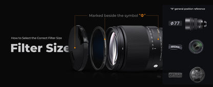 K&F K-Series Lens Filter Set